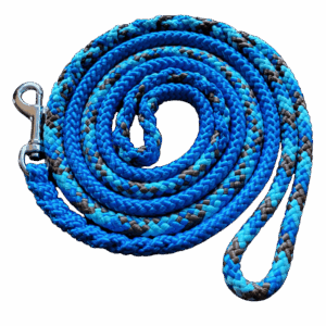 Vlaggenblauw-aqua-bruin